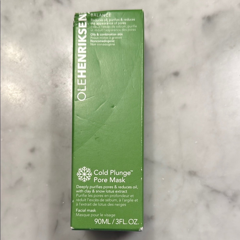 Ole Henriksen Cold Plunge Pore Mask in Vibrant Green